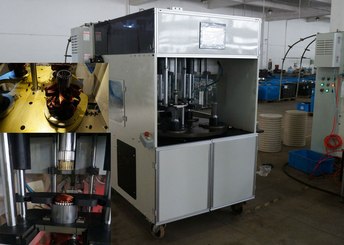 Automatic Winding Machine Fitted Around inserting Machine For Pumps / Air Compressors
