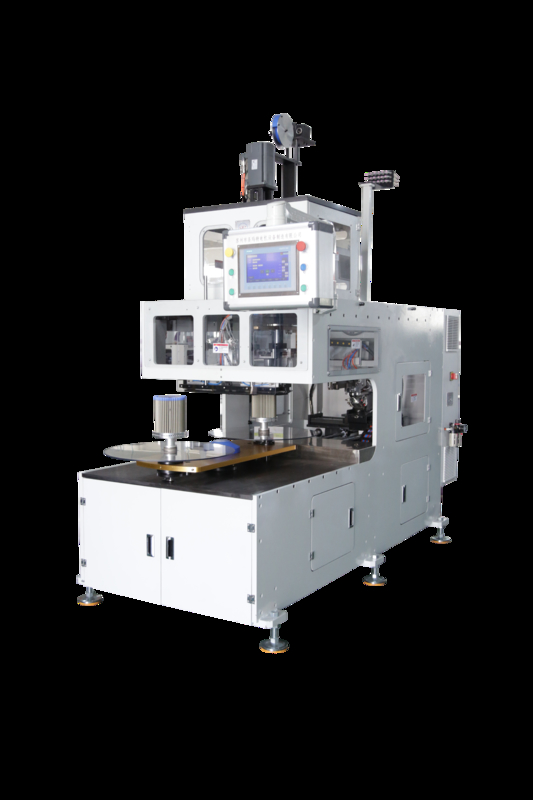 Vertical Stator Winding Machine with 500rpm Max Speed for 90-220mm Stack Height and 4 Mold Dipping Segments